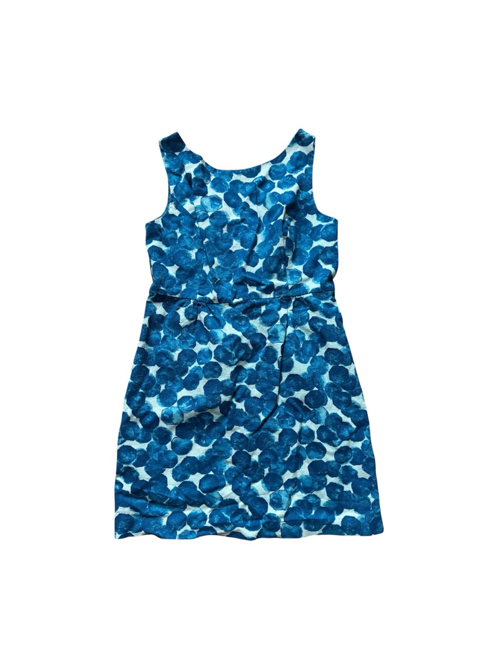 Tabitha Blue Spotted Sleeveless Dress 14